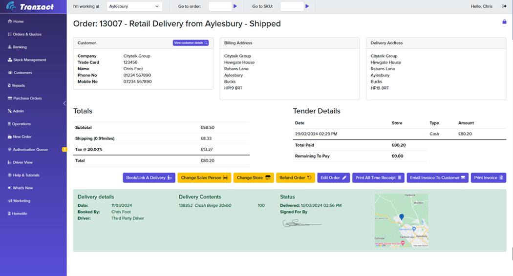OrderDeliveredScreenshot